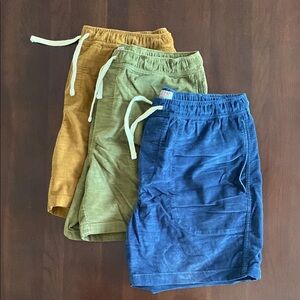 Wallace &Barnes set of men’s corduroy shorts